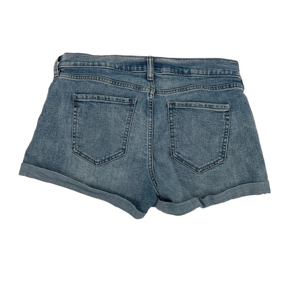 Old Navy Boyfriend Cuffed Hem Jean Shorts Size 8 Women’s - Picture 3 of 5